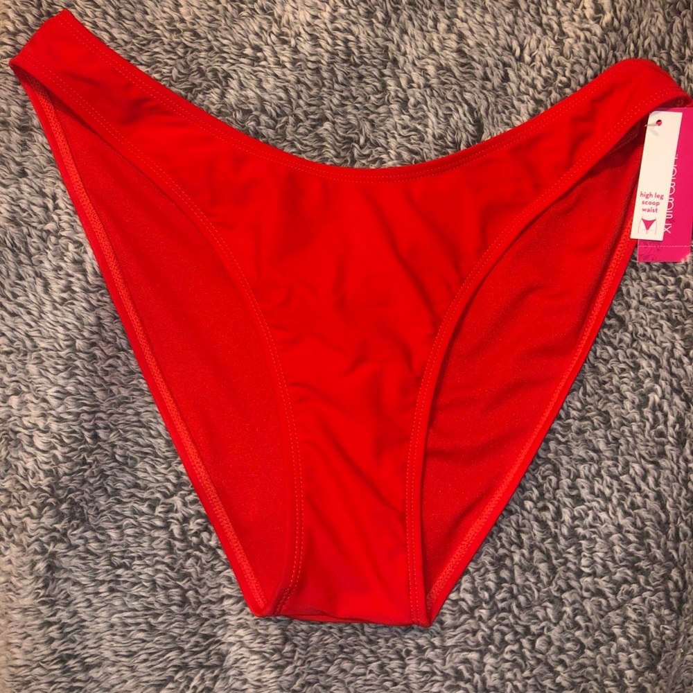 Red Target bikini bottoms